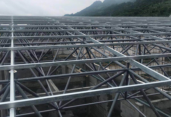 阳泉学校艺体楼网架
